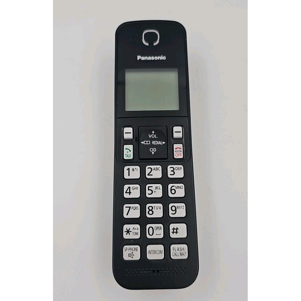 Panasonic KX-TGCA35 B Black Replacement Cordless Phone‎ Handset **NO BASE**